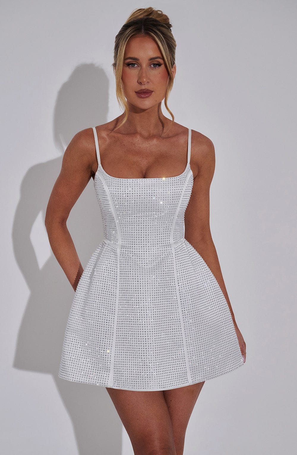 Vestido Mini Emma - Marfil