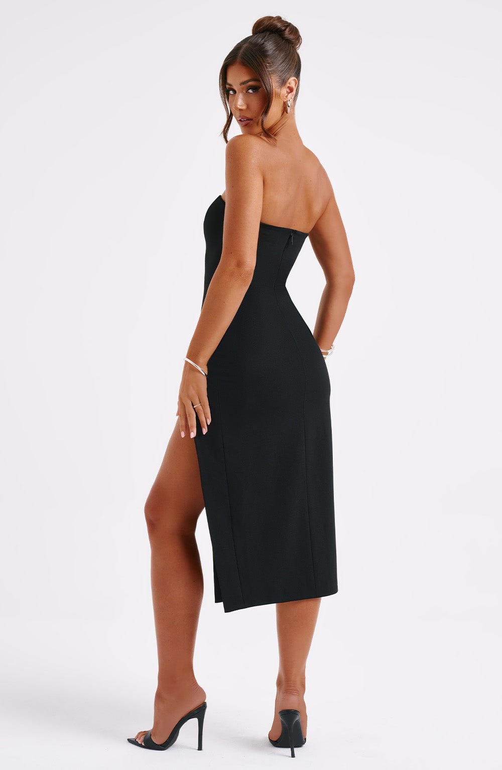 Vestido Midi Emmaline - Negro