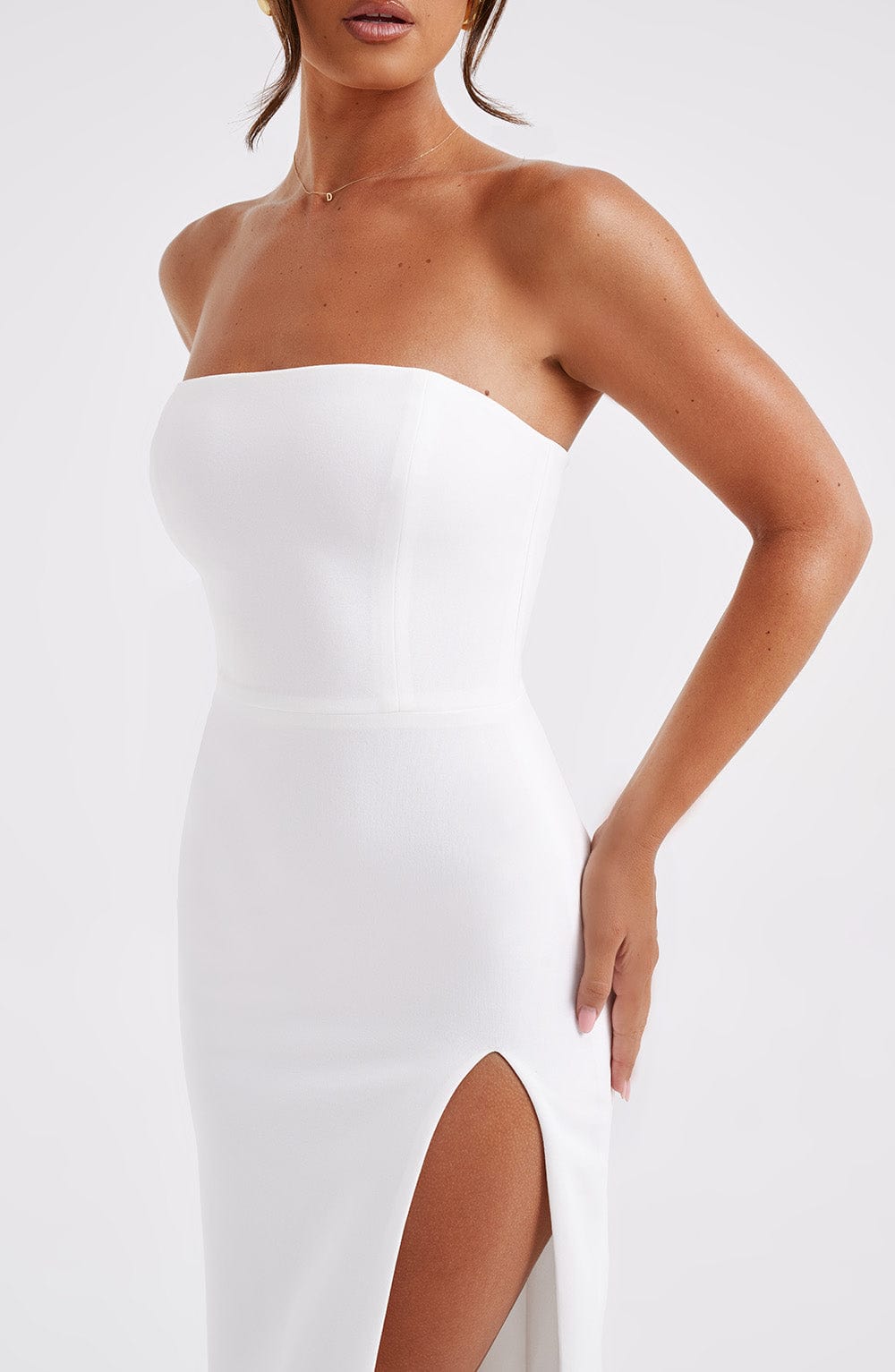 Vestido Midi Emmaline - Marfil