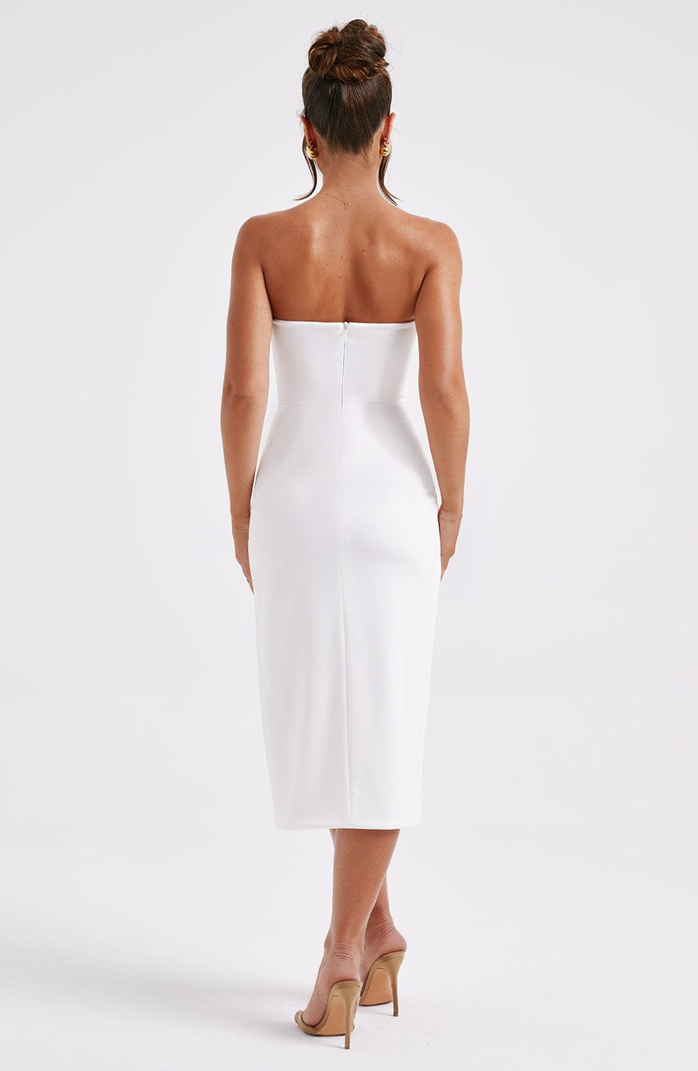 Vestido Midi Emmaline - Marfil