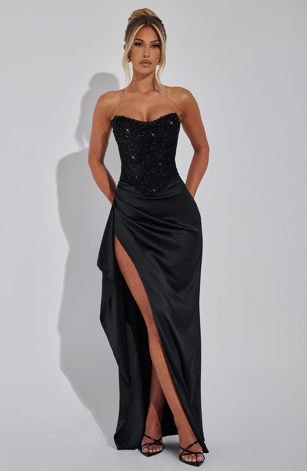 Vestido Maxi Emrielle - Negro