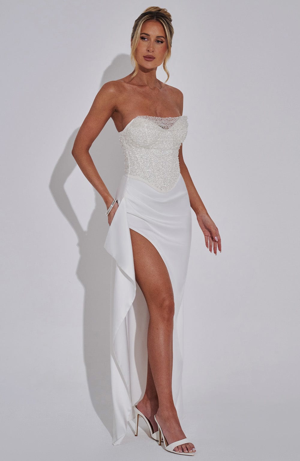 Vestido Maxi Emrielle - Marfil