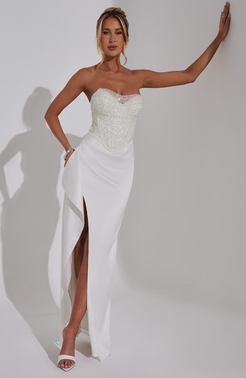 Vestido Maxi Emrielle - Marfil