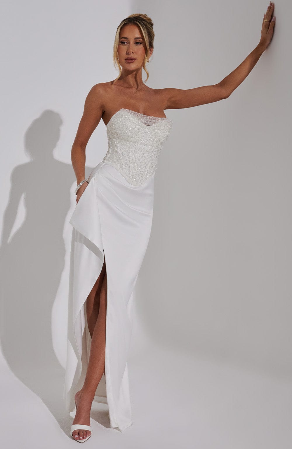 Vestido Maxi Emrielle - Marfil