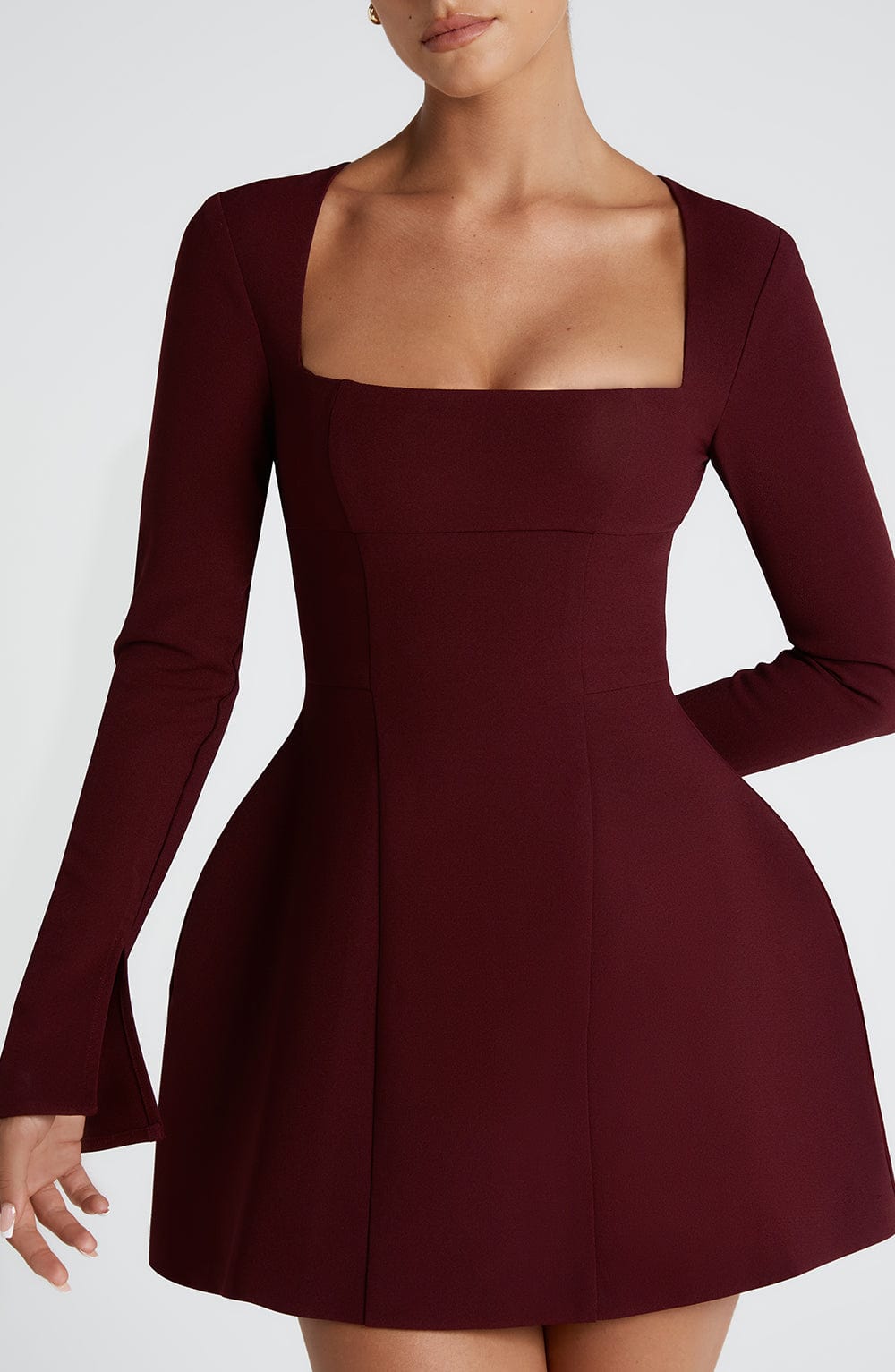 Vestido Mini Esme - Laca de Cereza