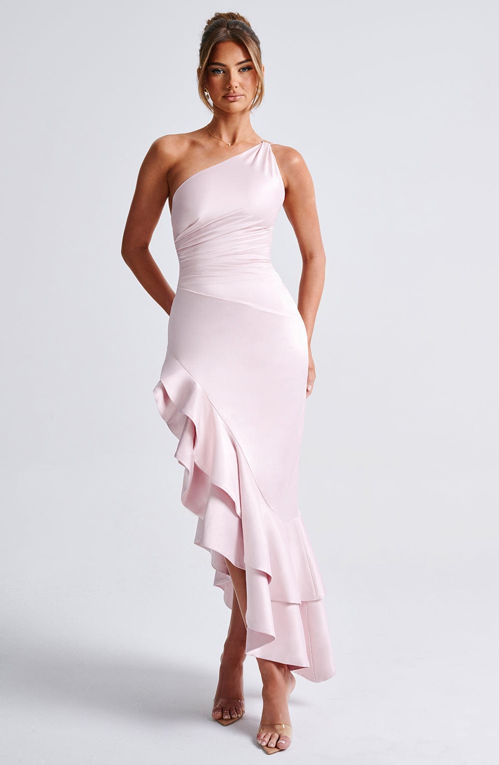 Vestido Maxi Esmeraya - Rosa Claro