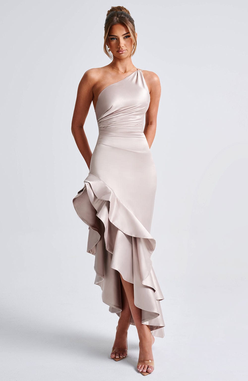 Vestido Maxi Esmeraya - Champagne
