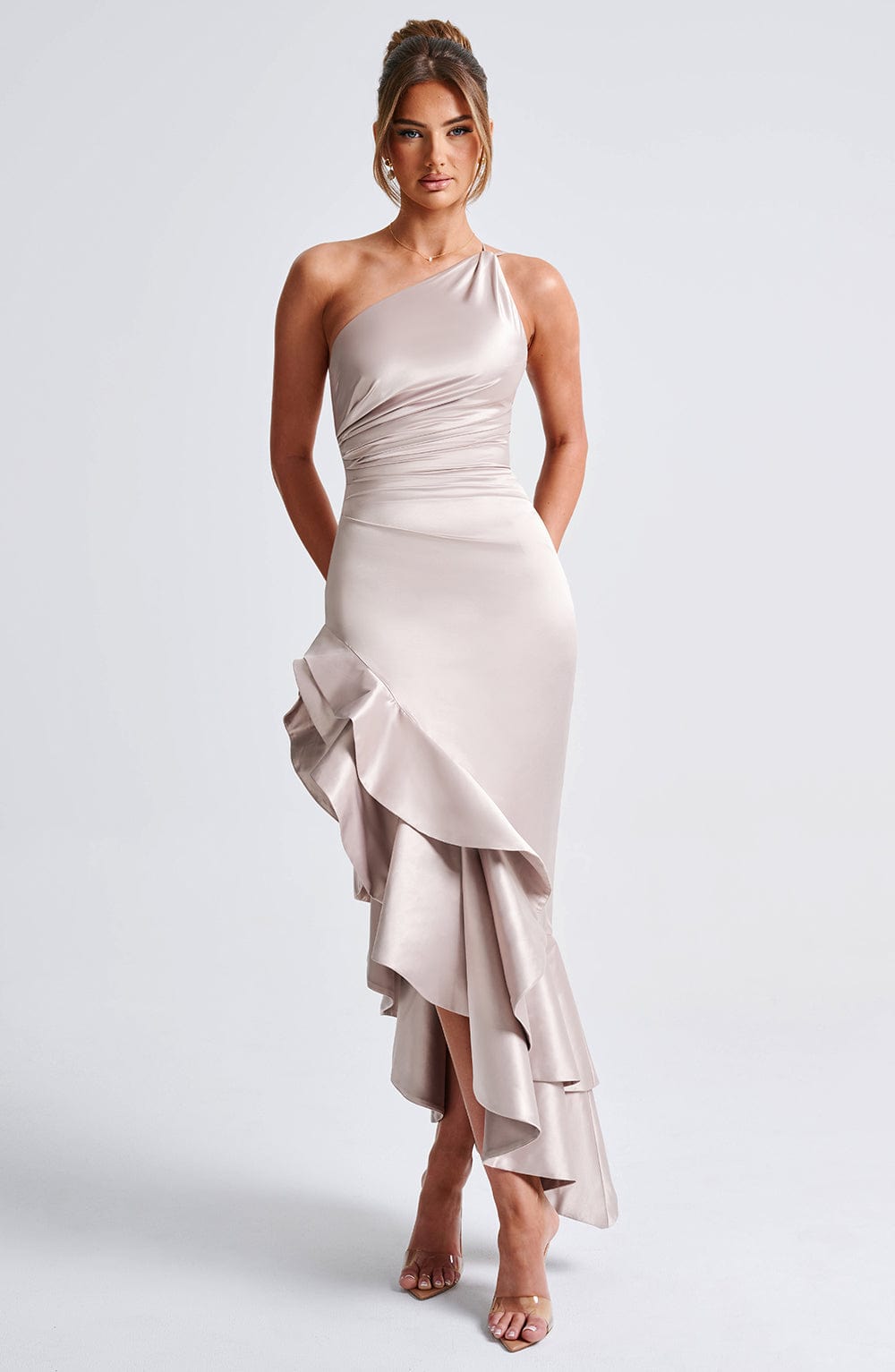 Vestido Maxi Esmeraya - Champagne