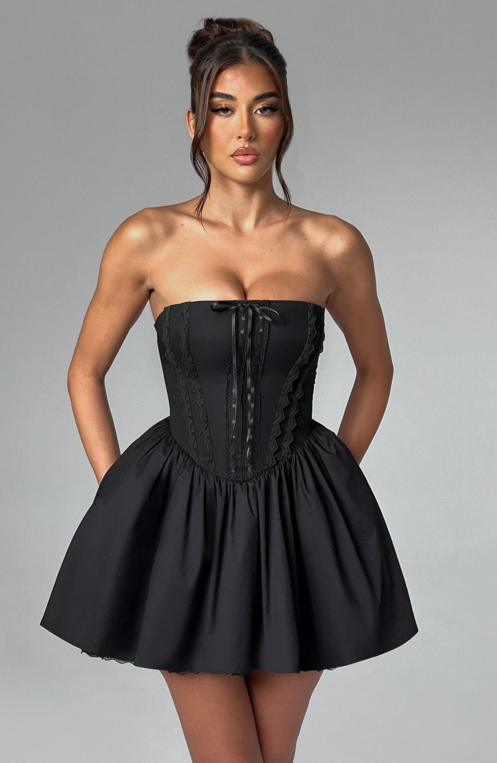 Vestido Mini Evie - Negro