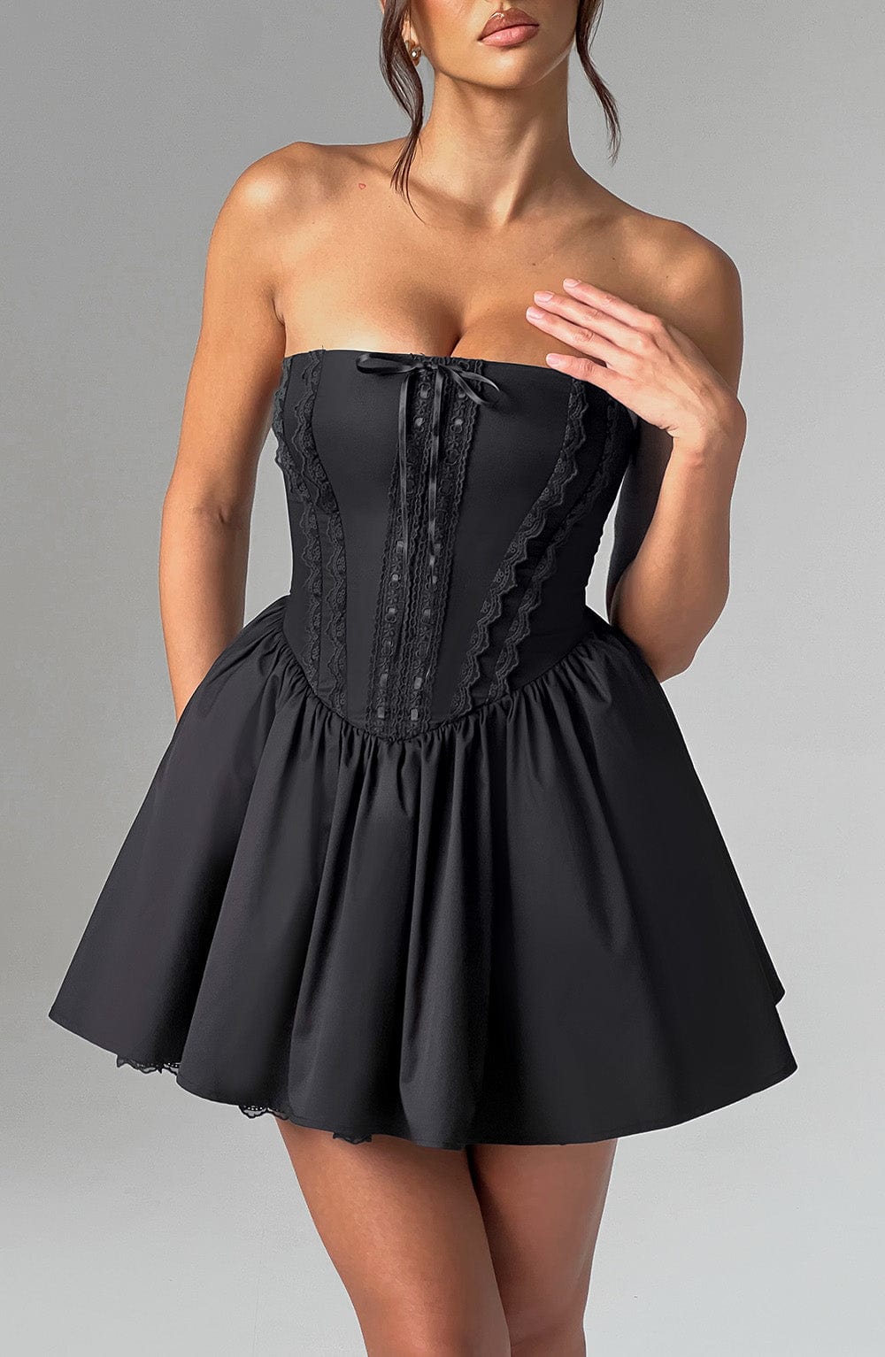 Vestido Mini Evie - Negro