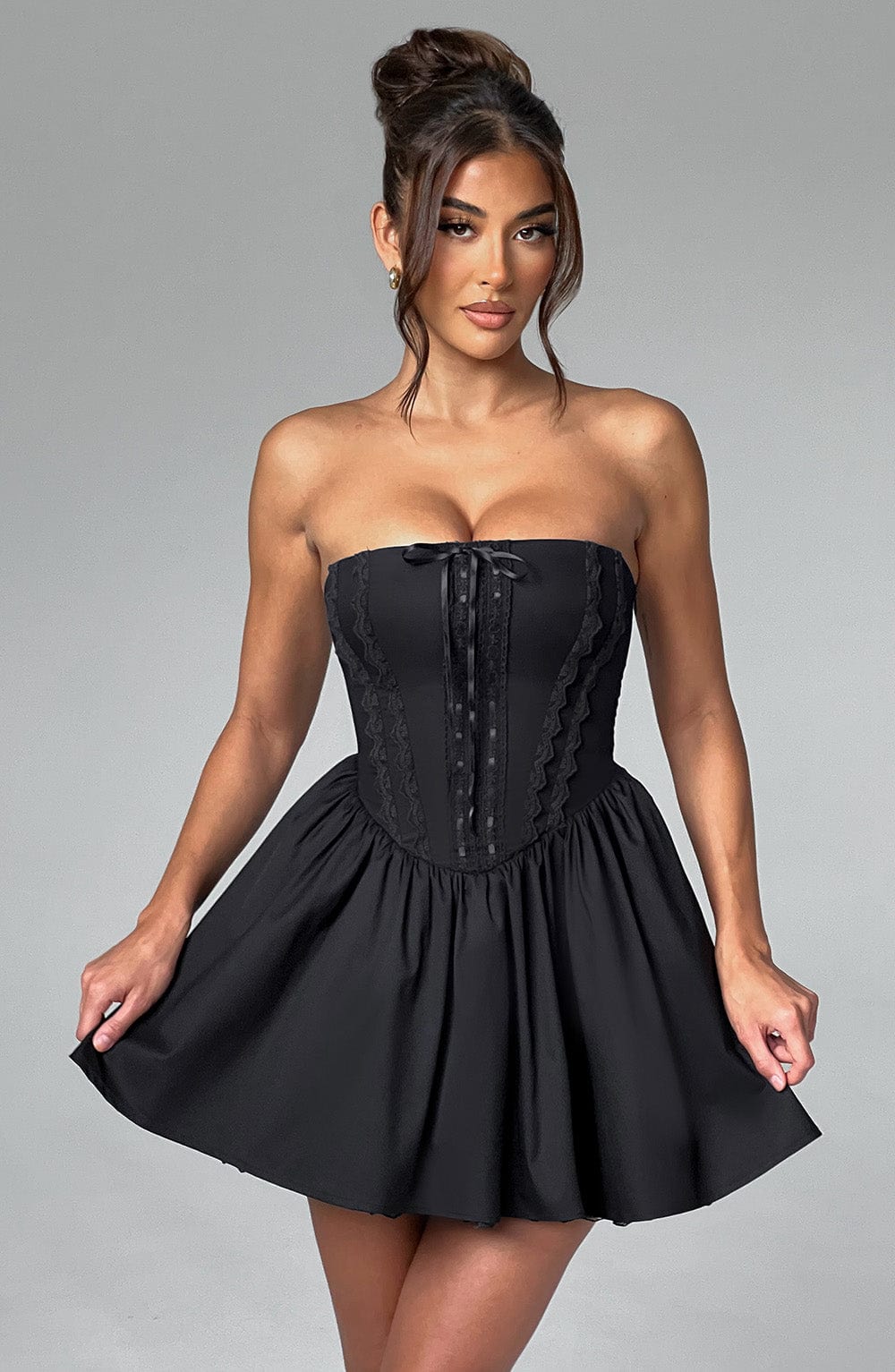 Vestido Mini Evie - Negro