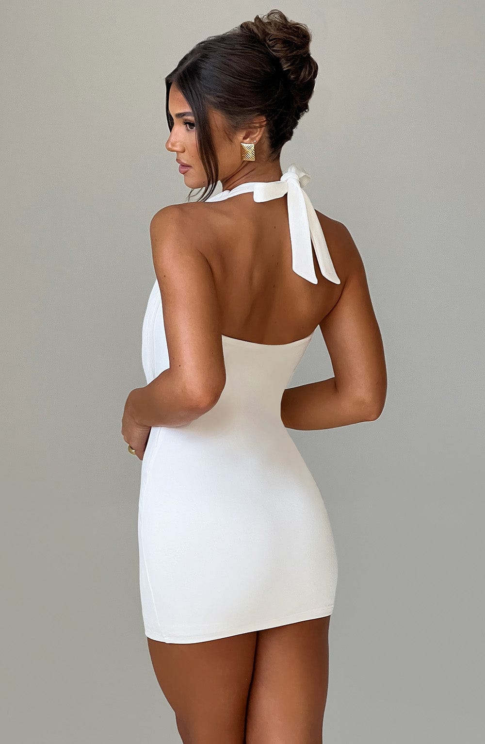 Vestido Mini Fallon - Marfil