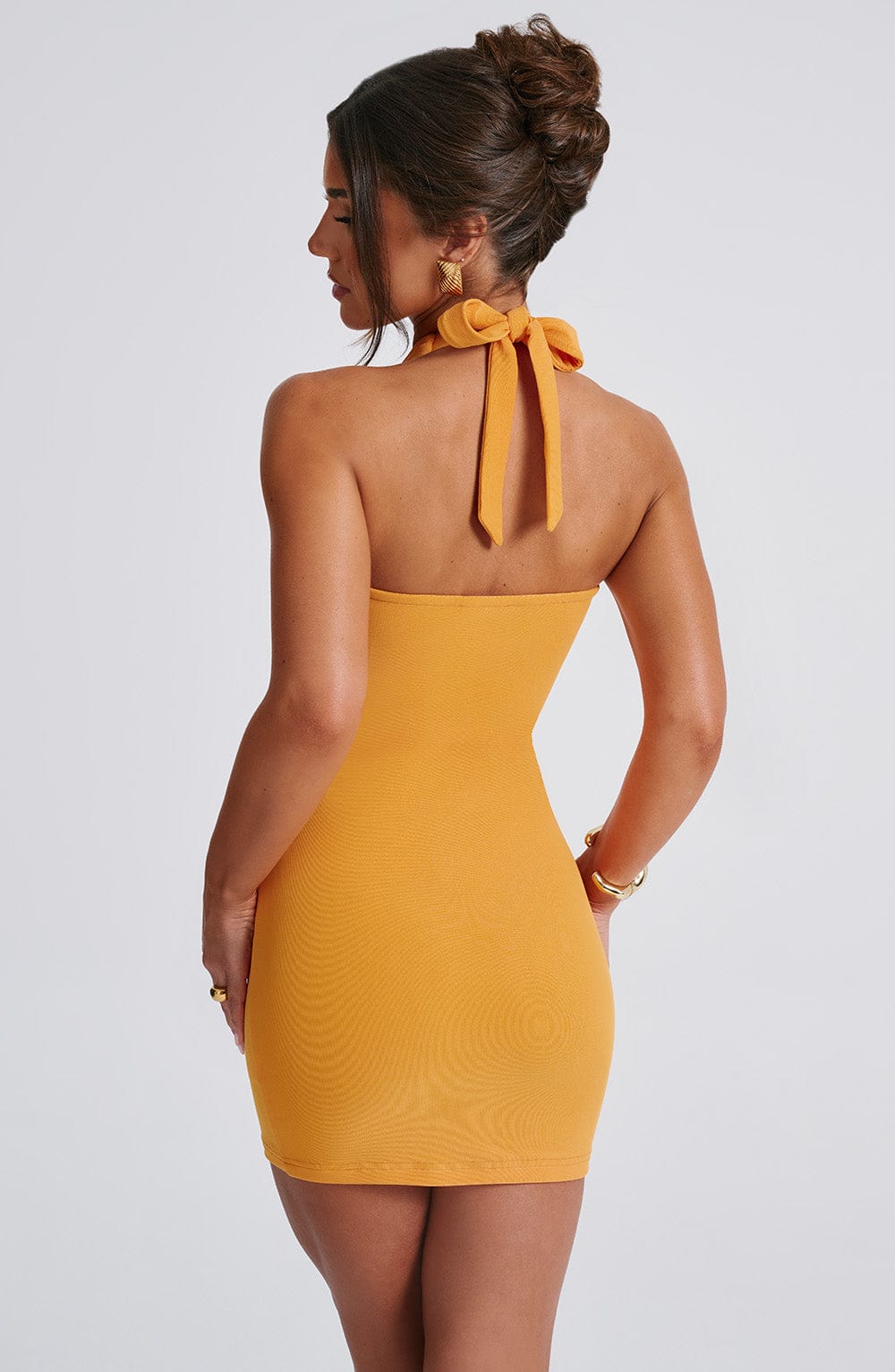 Vestido Mini Fallon - Mandarina