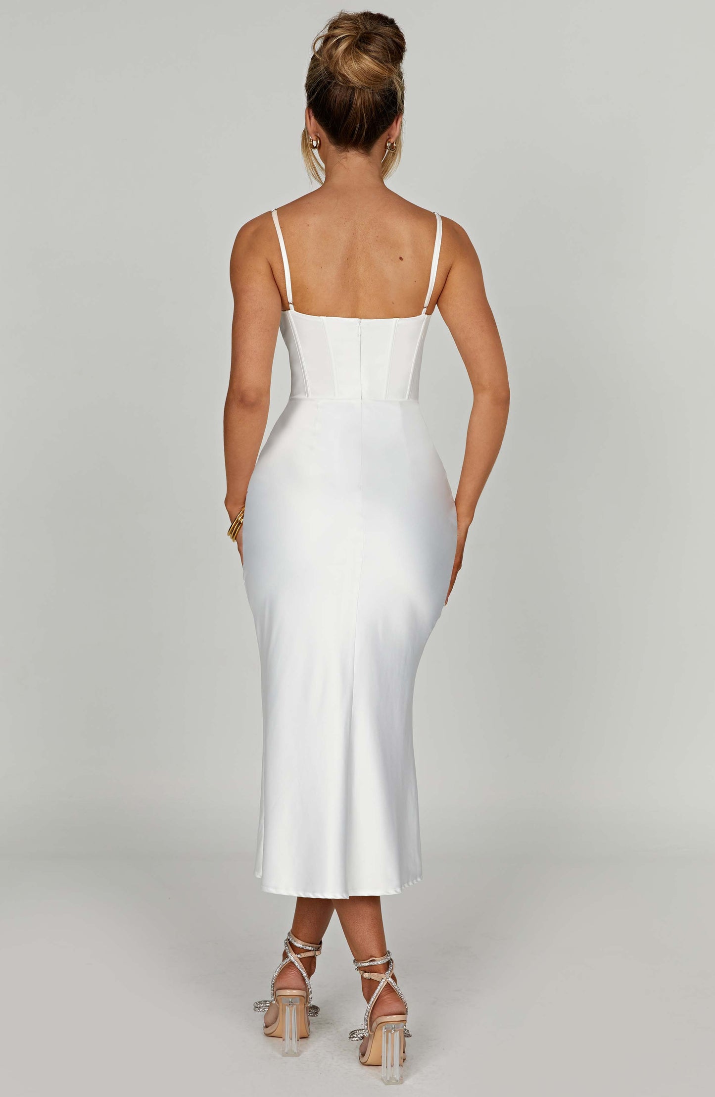Vestido Midi Farrah - Marfil