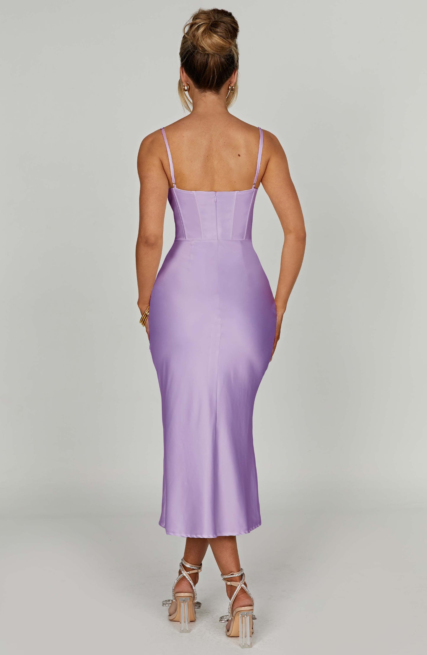Vestido Midi Farrah - Morado