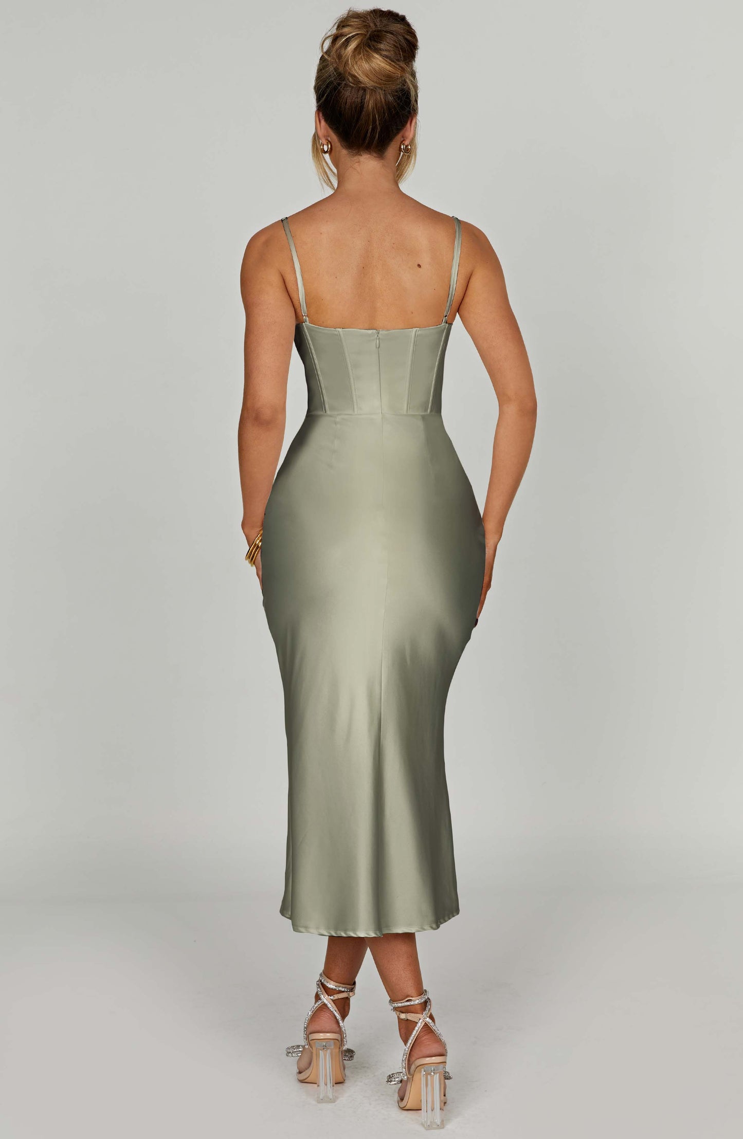 Vestido Midi Farrah - Salvia