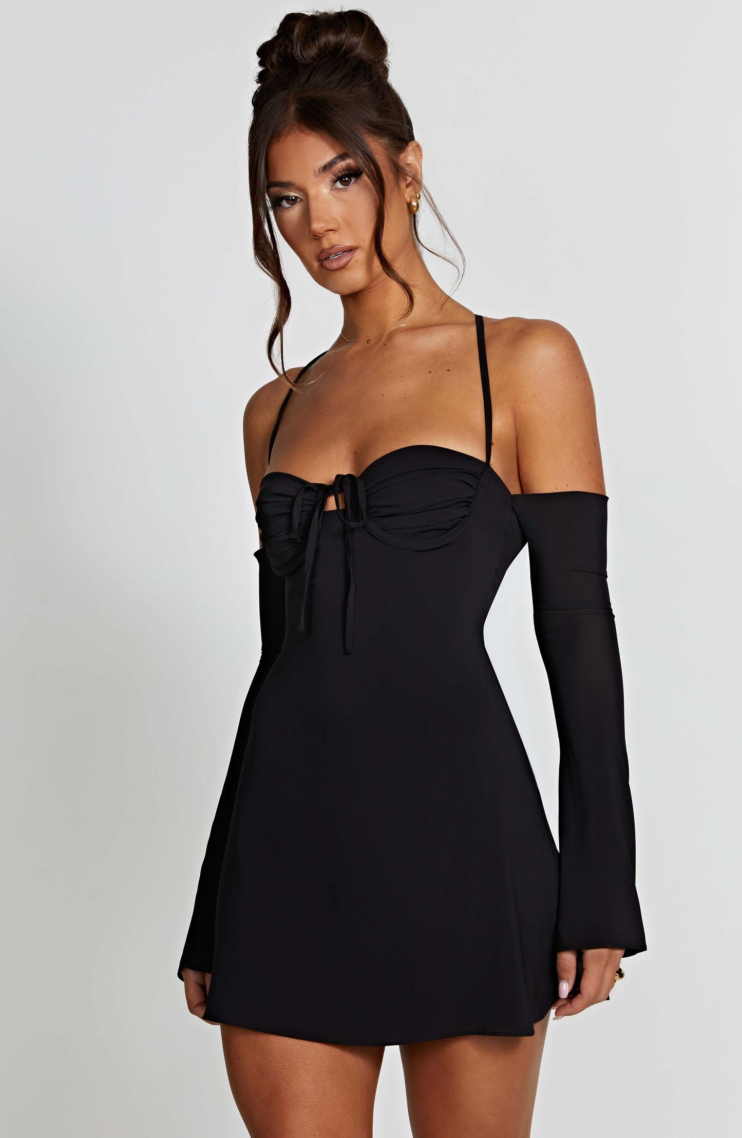 Vestido Mini Fiona - Negro