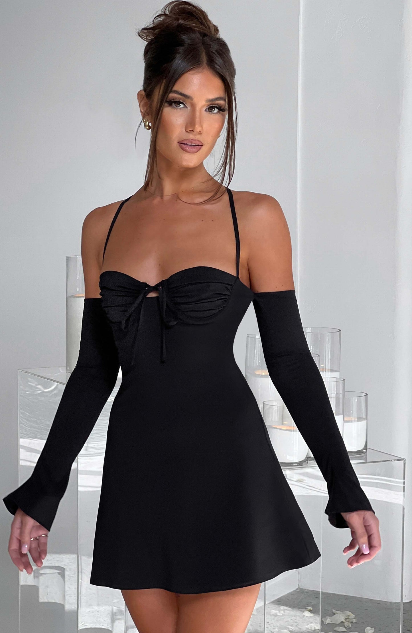 Vestido Mini Fiona - Negro