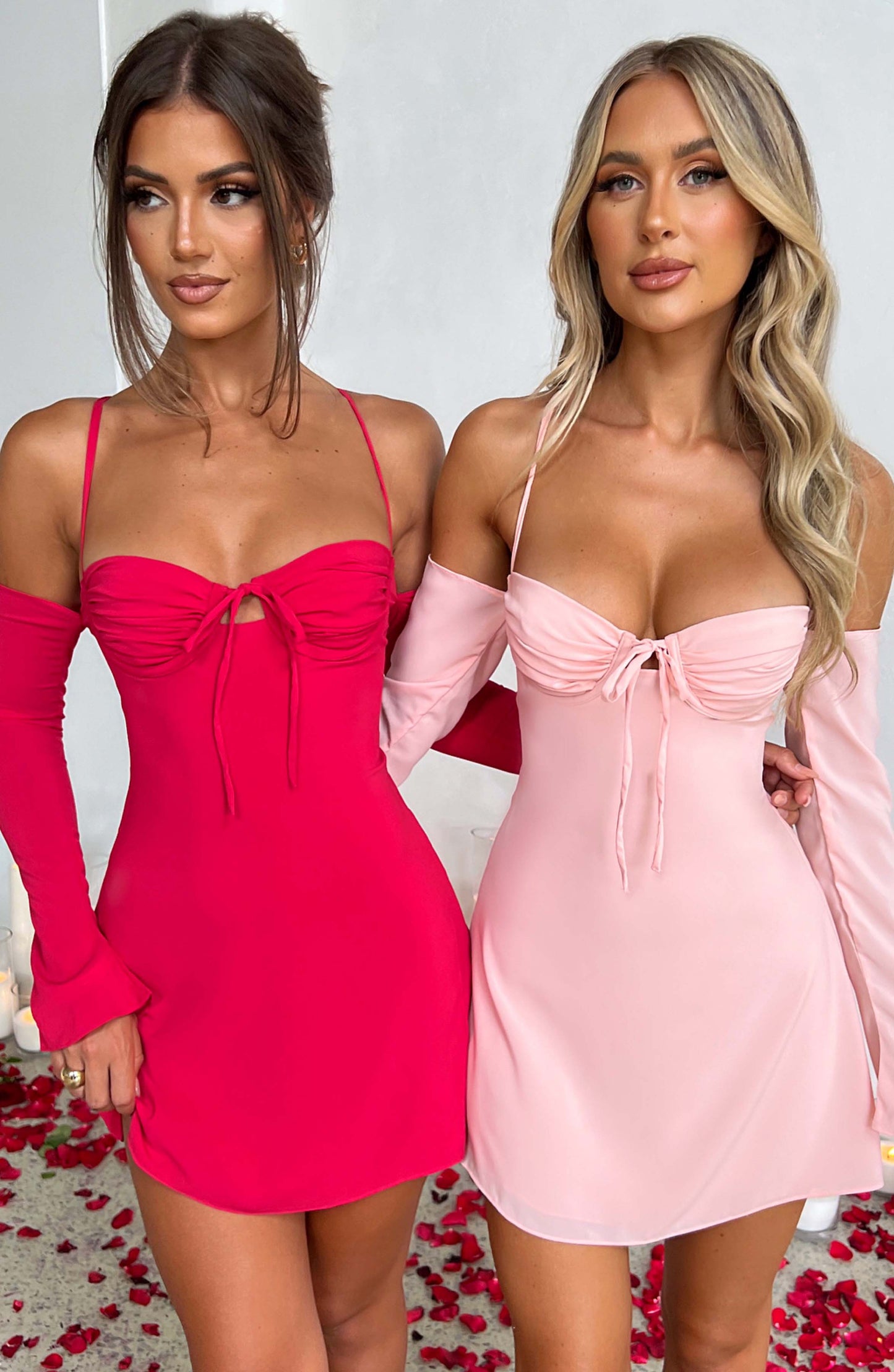 Vestido Mini Fiona - Rosa