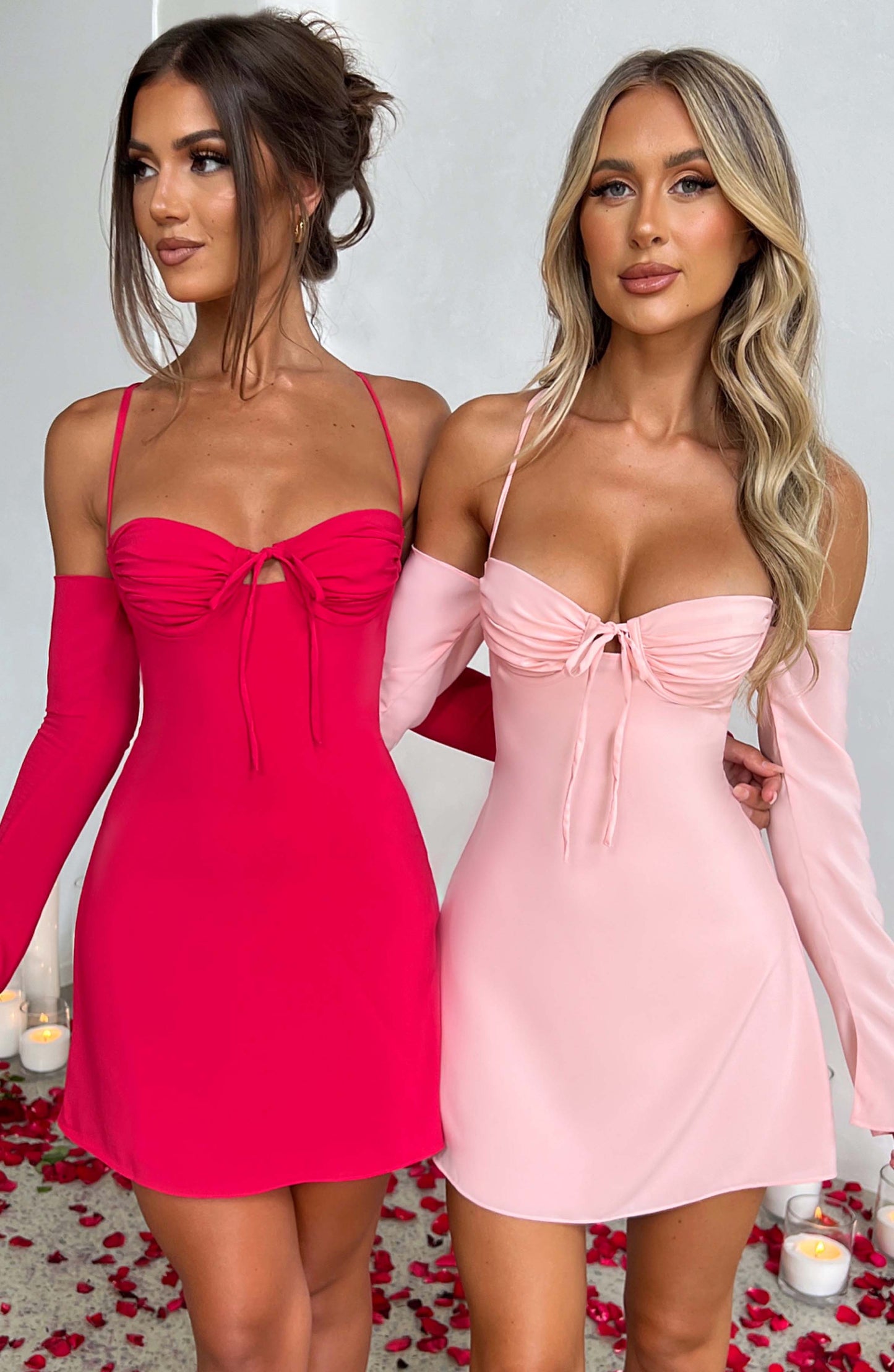 Vestido Mini Fiona - Rosa