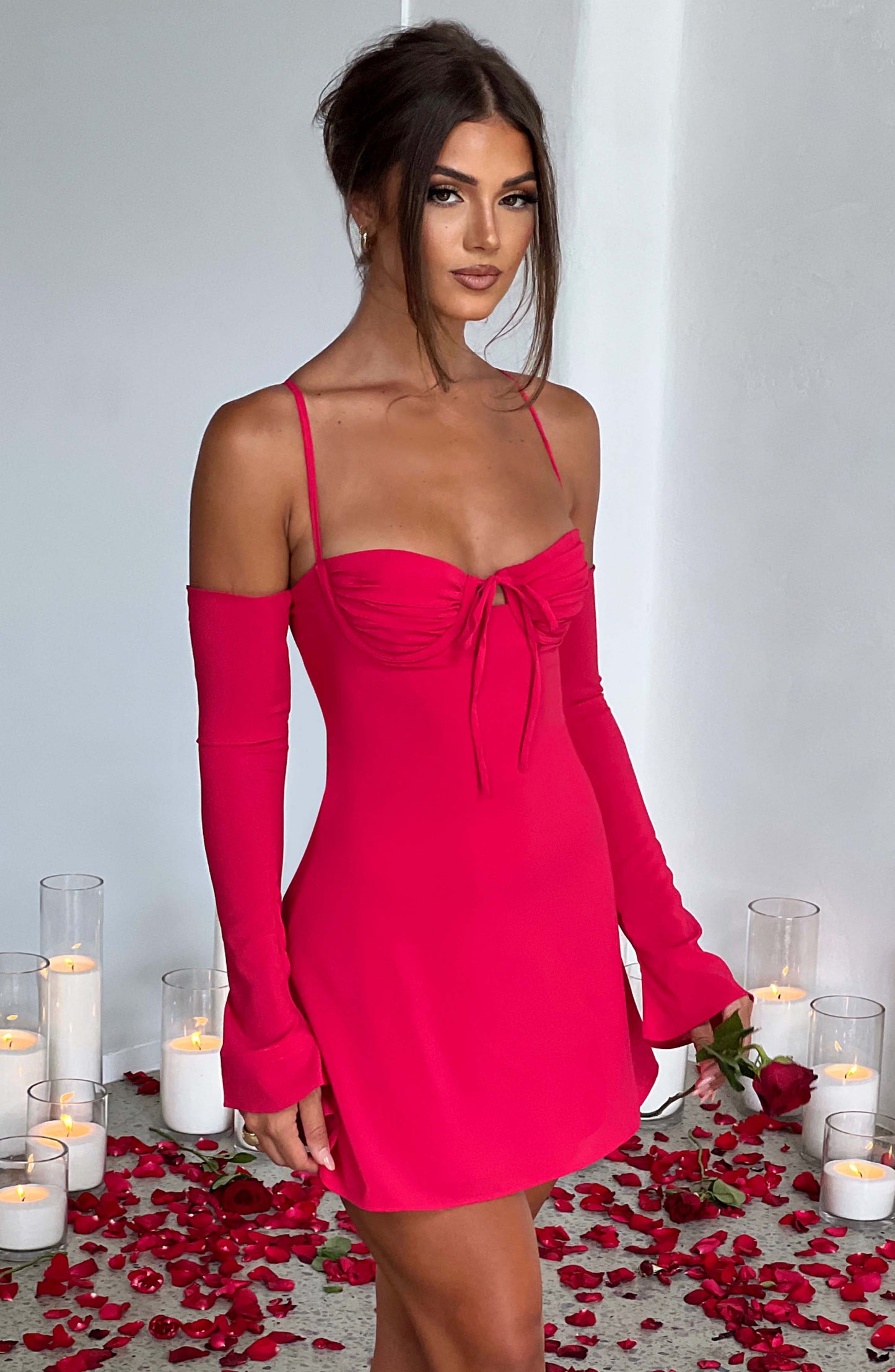 Vestido Mini Fiona - Rosa