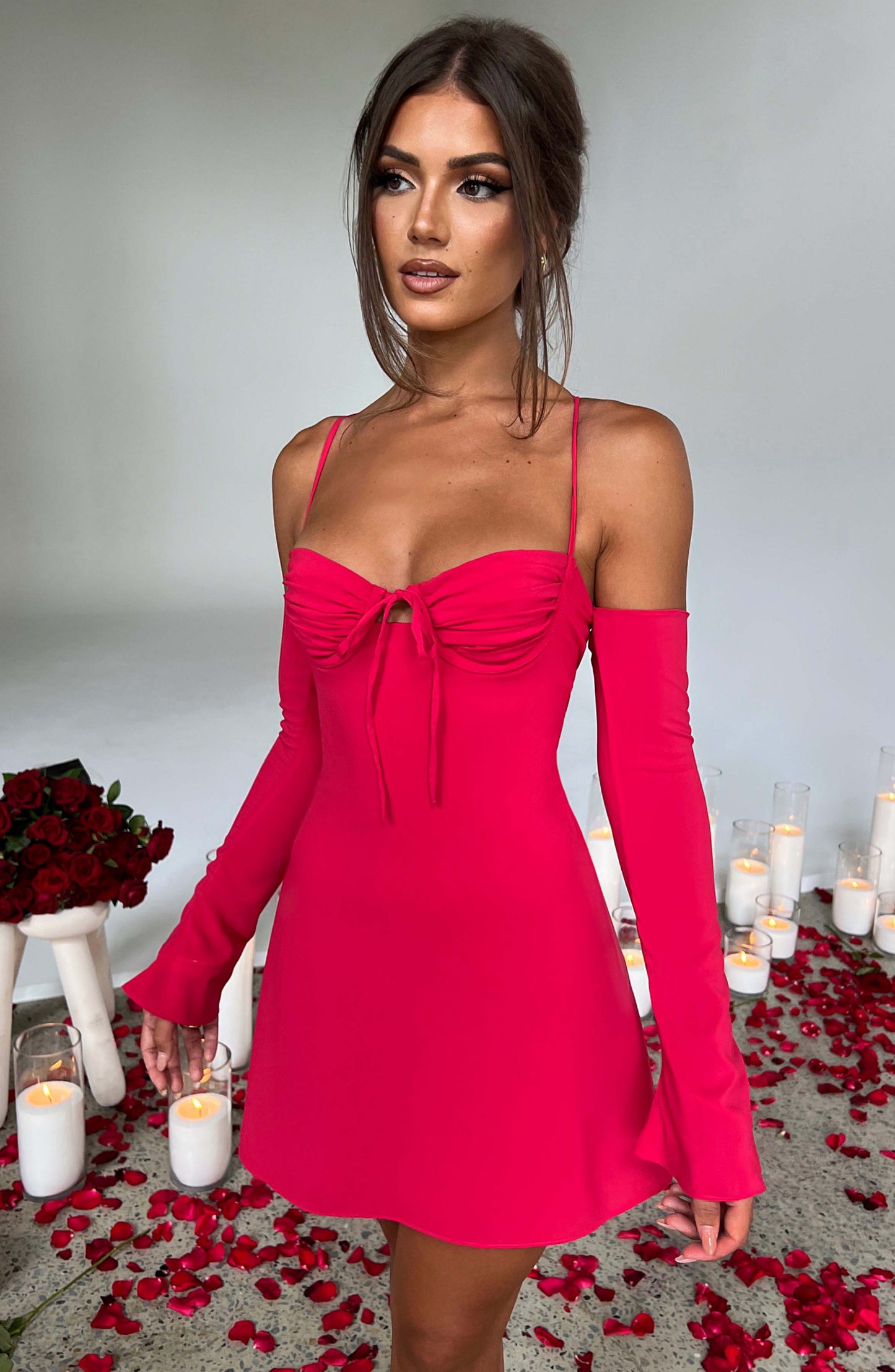 Vestido Mini Fiona - Rosa