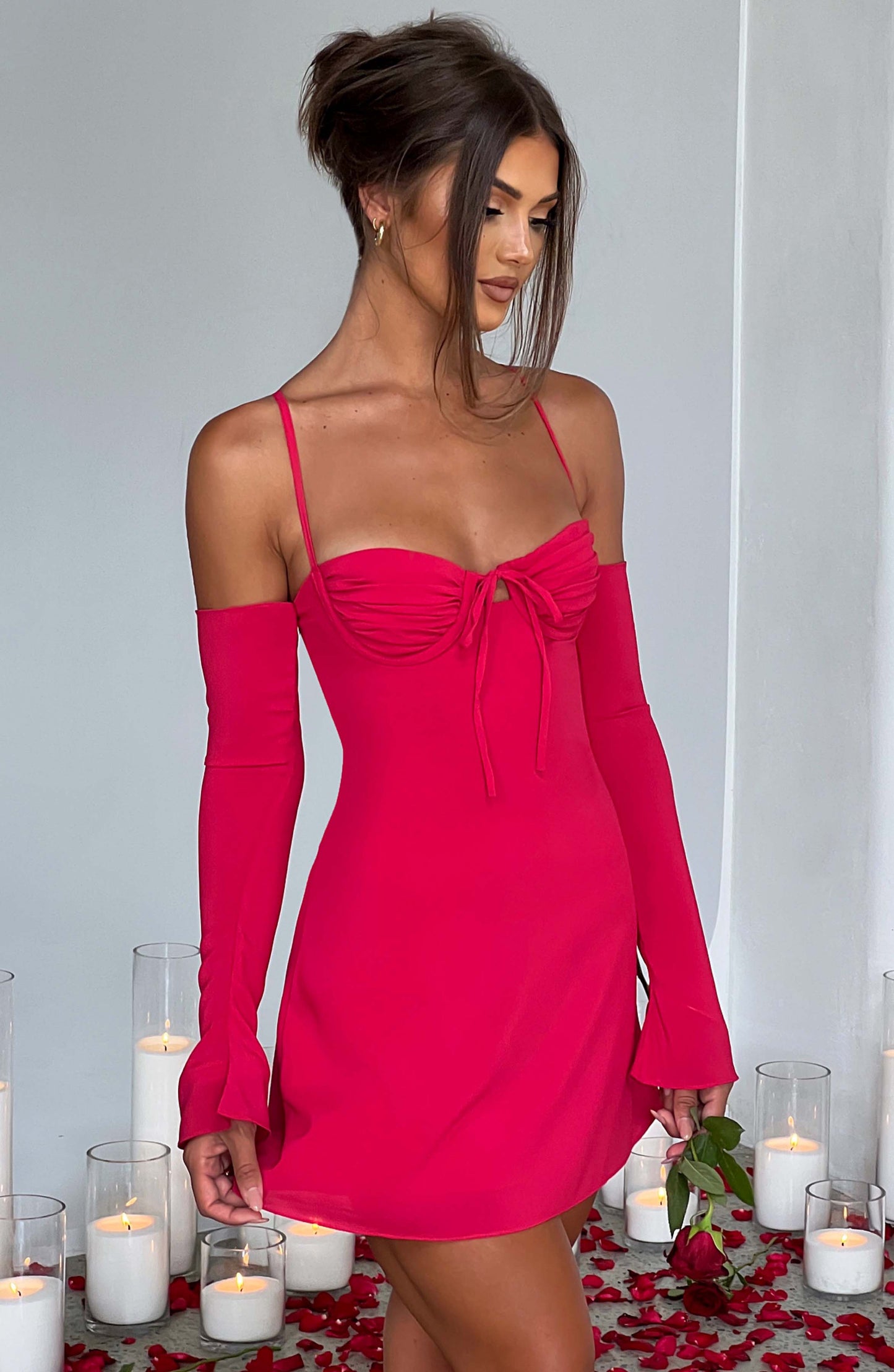 Vestido Mini Fiona - Rosa