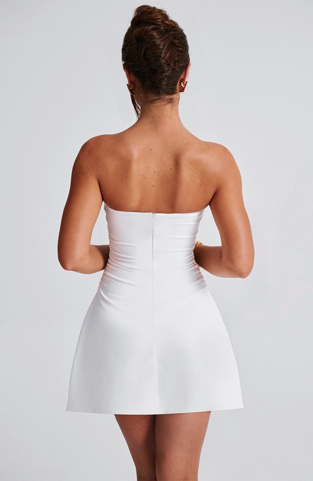 Vestido Mini Fleur - Marfil