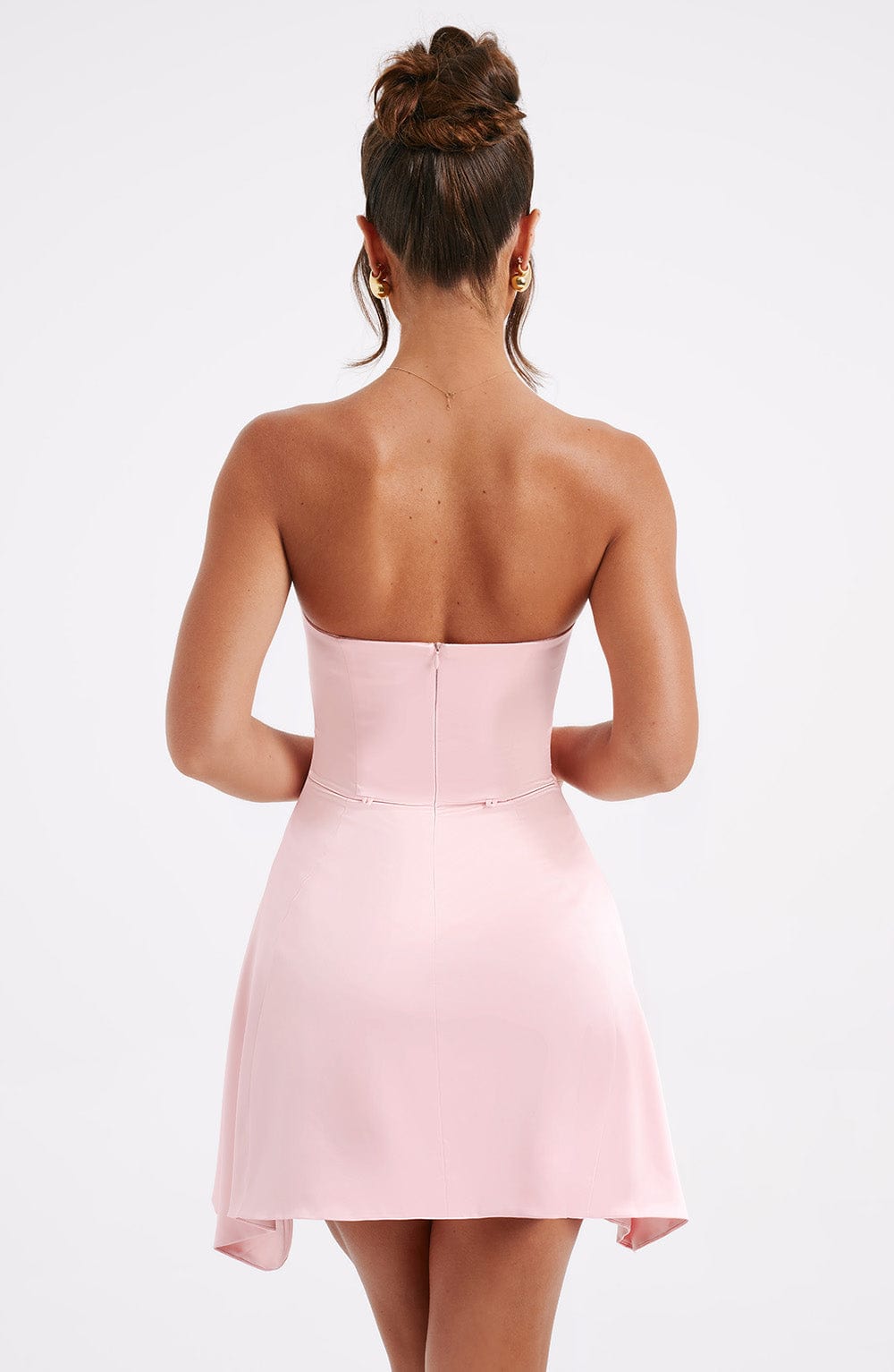 Vestido Mini Freja - Rosa claro