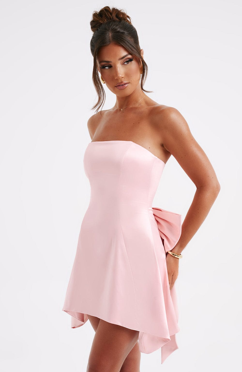 Vestido Mini Freja - Rosa claro