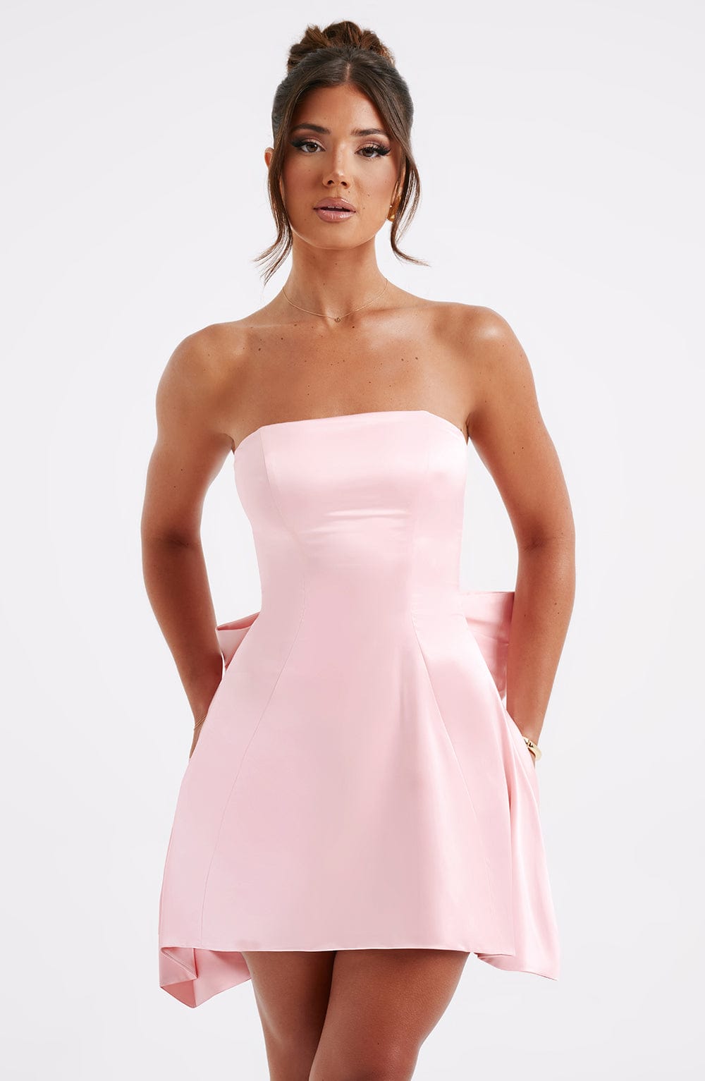 Vestido Mini Freja - Rosa claro