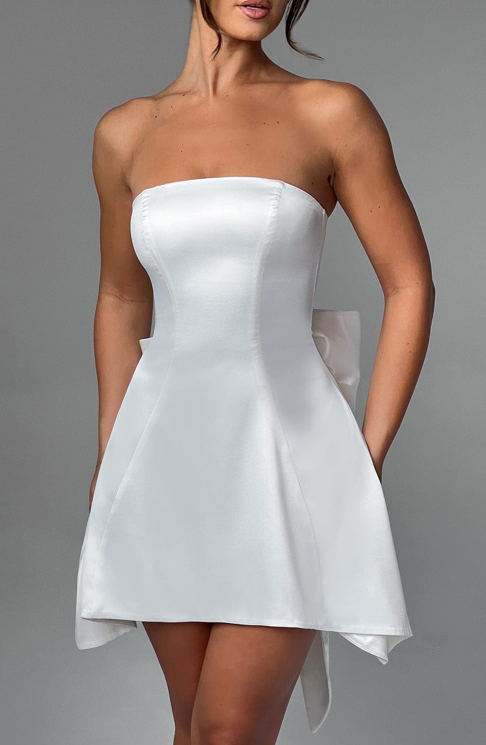Vestido Mini Freja - Marfil