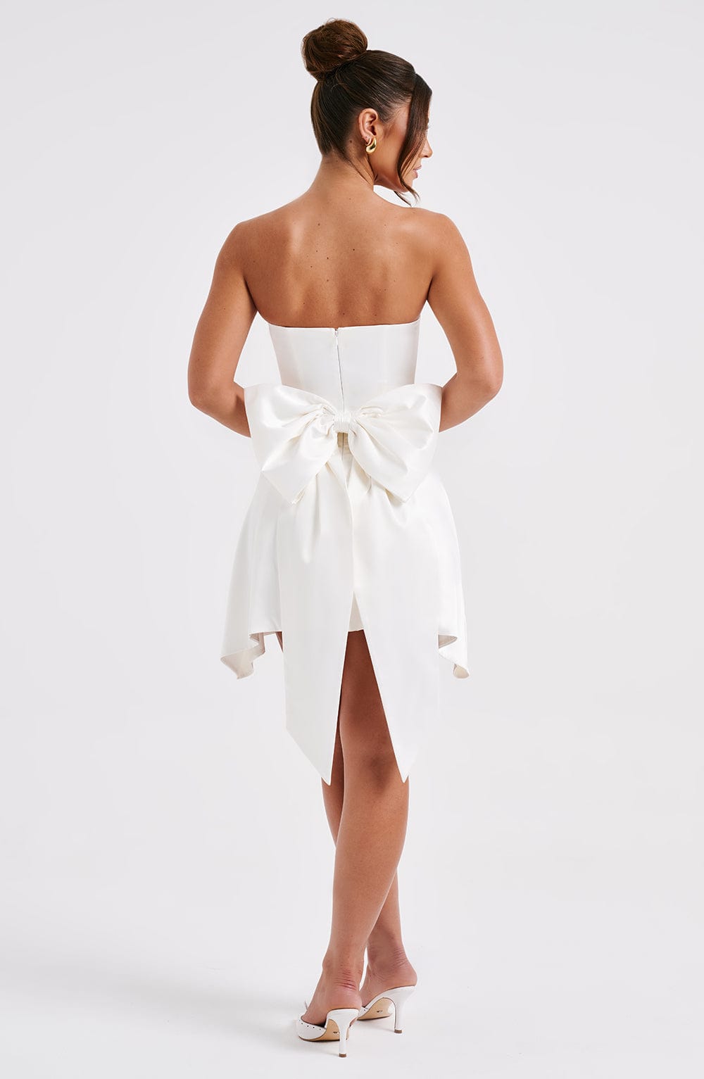 Vestido Mini Freja - Marfil