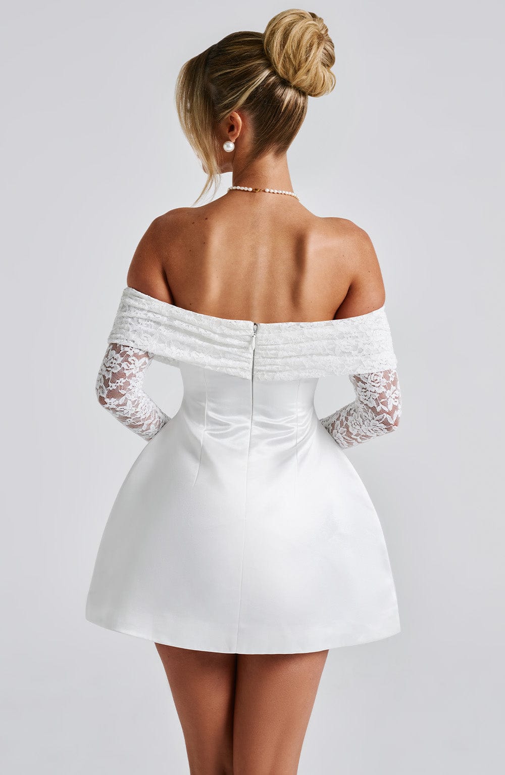 Vestido Mini Georgianna - Marfil