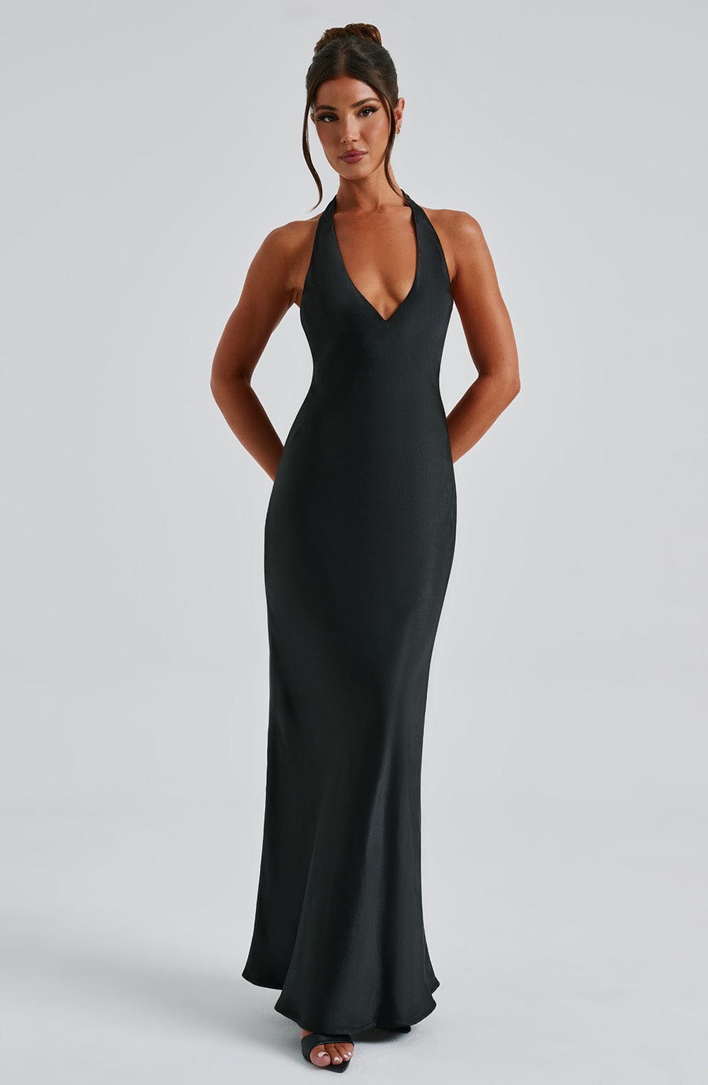 Vestido Maxi Halo - Negro