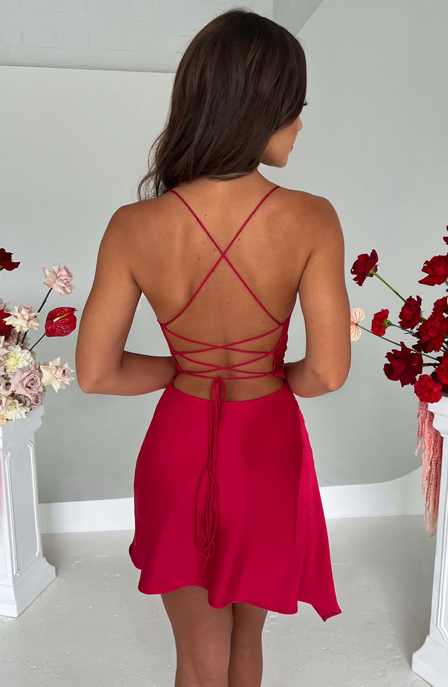 Vestido Mini Ilia - Rojo
