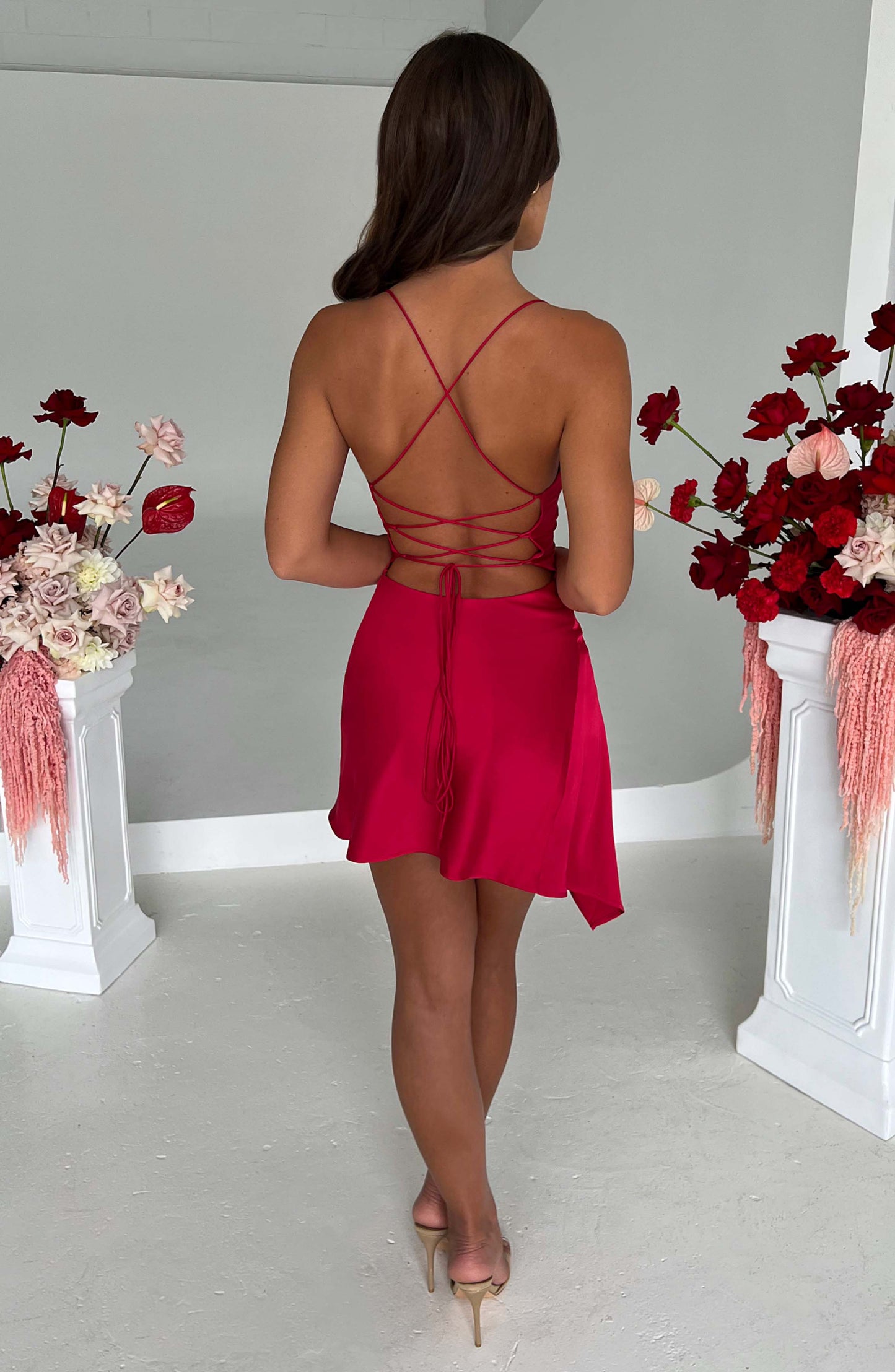 Vestido Mini Ilia - Rojo