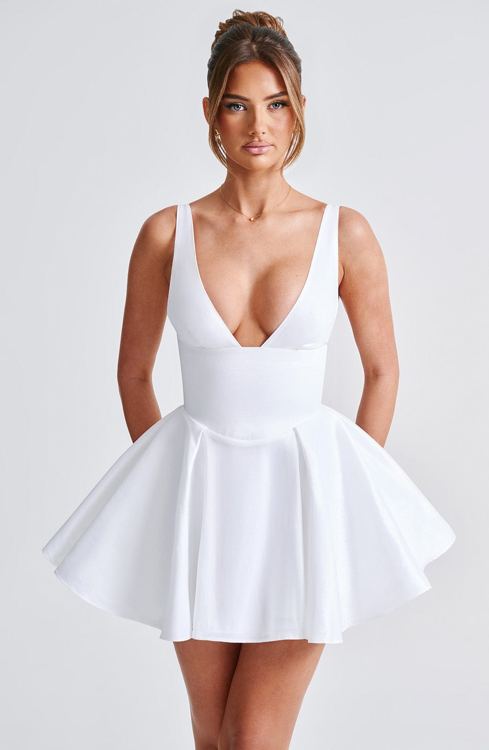 Vestido Mini Imani - Marfil