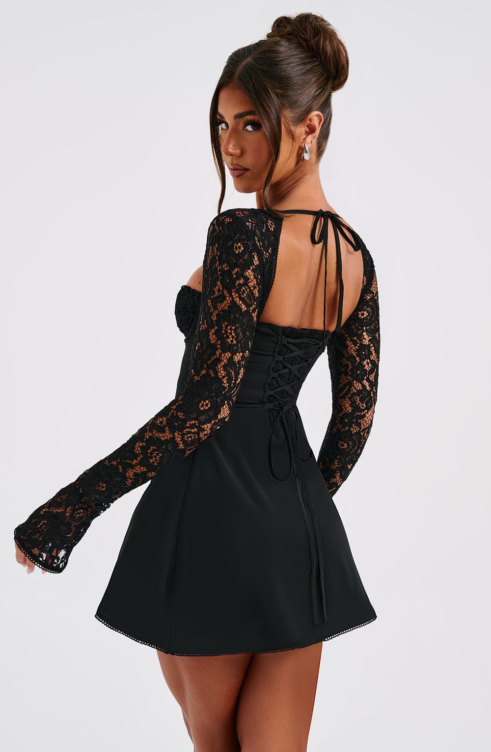Vestido Mini Jacinta - Negro
