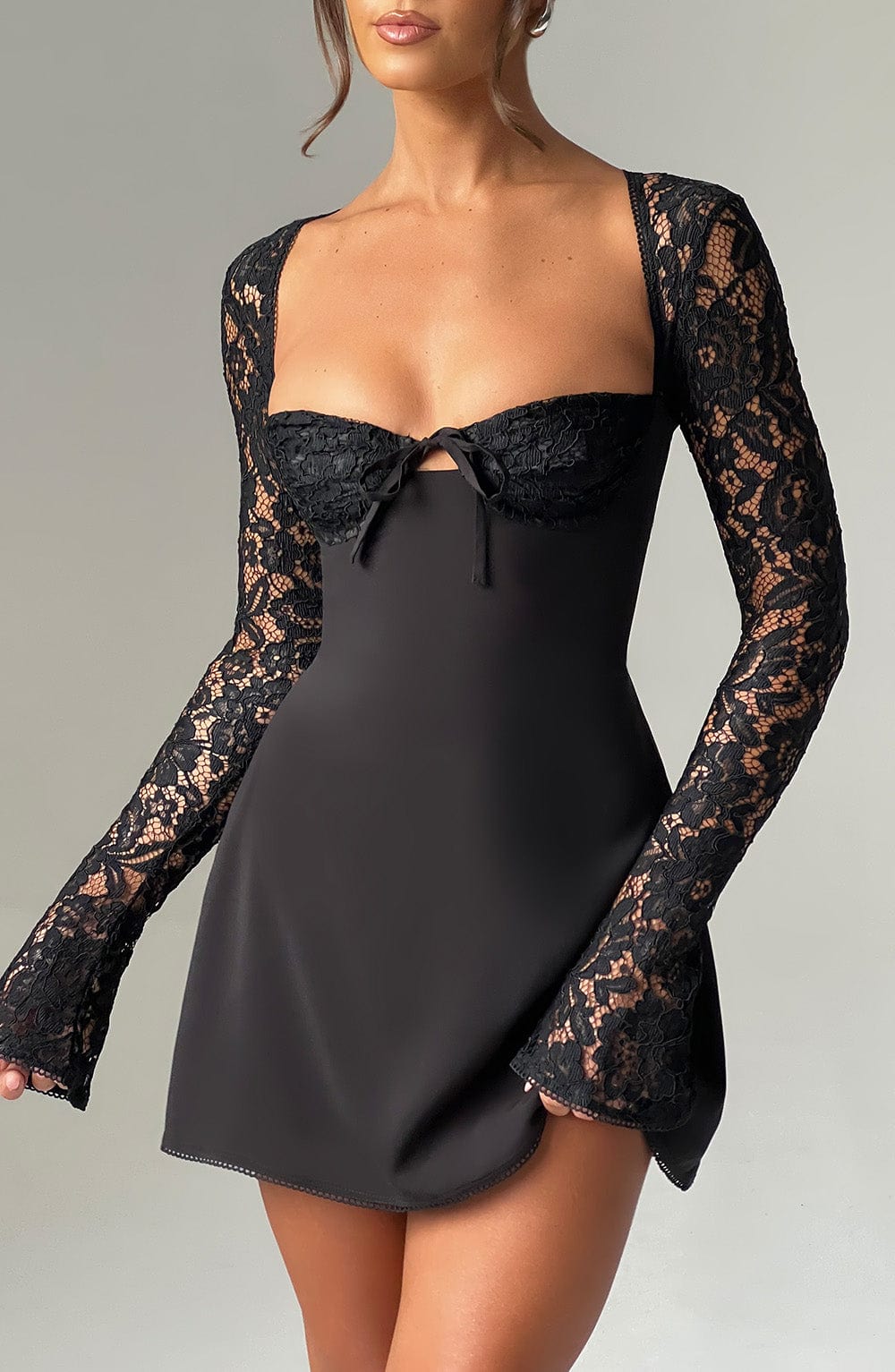 Vestido Mini Jacinta - Negro
