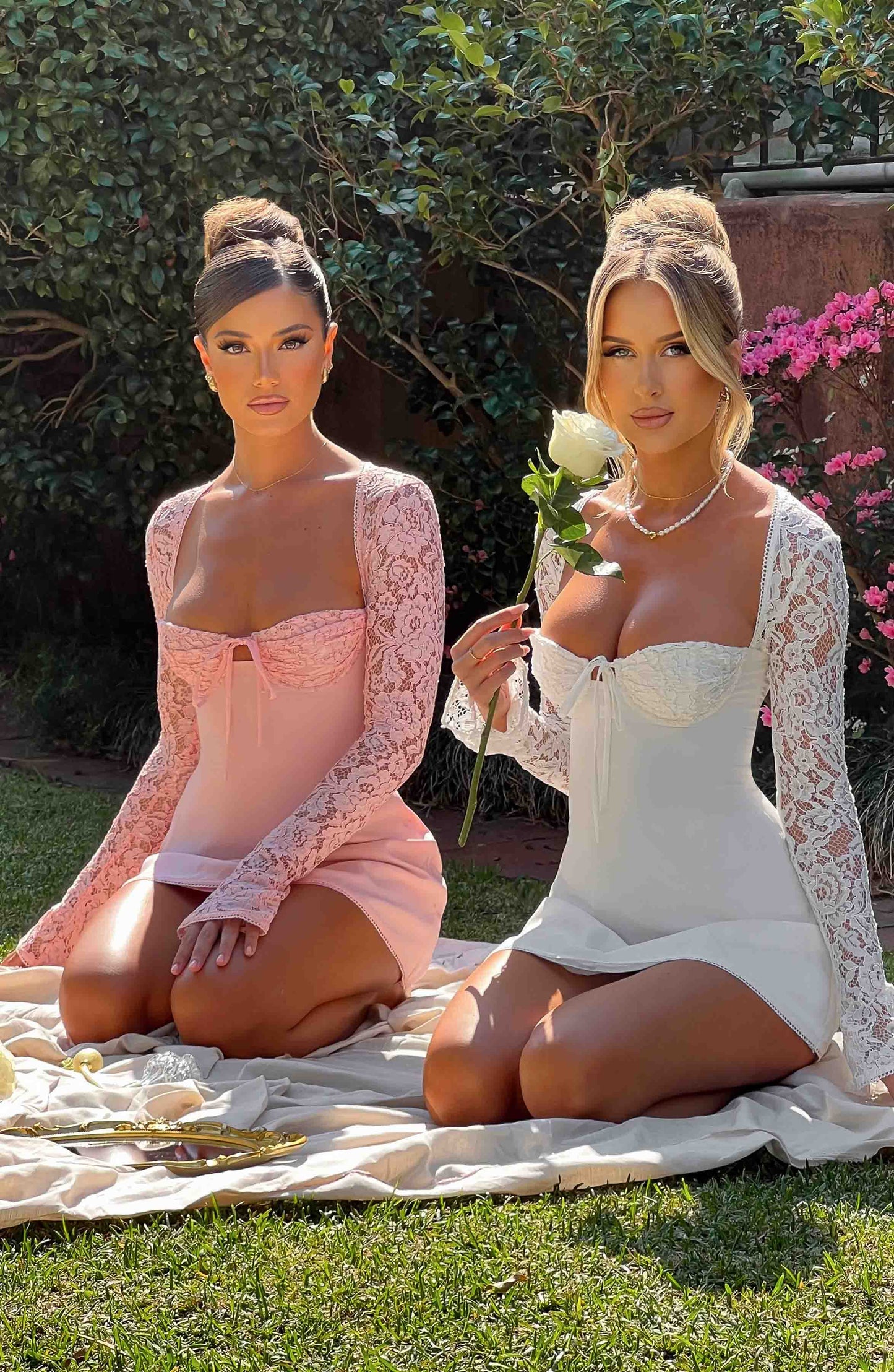 Vestido Mini Jacinta - Rosa Claro