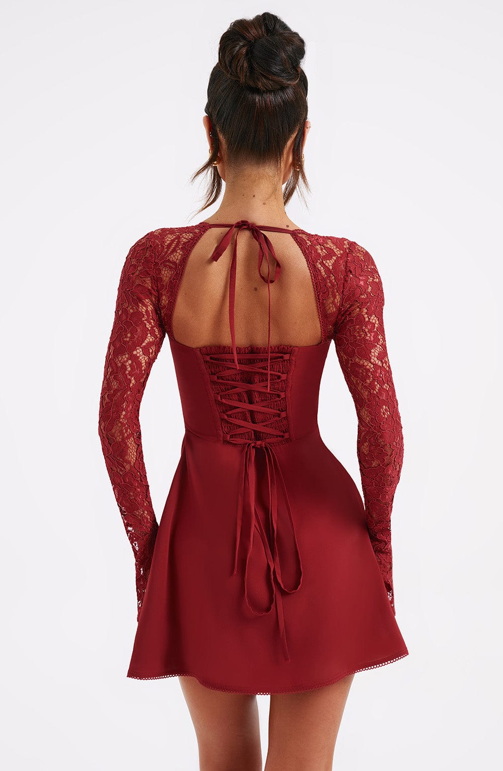 Vestido Mini Jacinta - Rojo