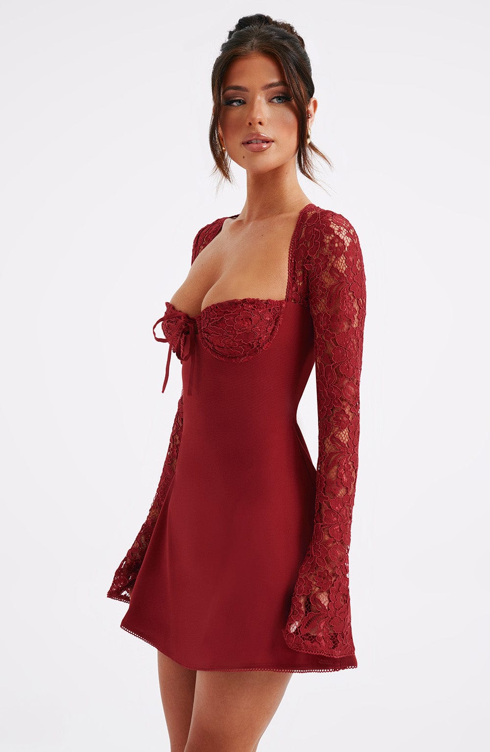 Vestido Mini Jacinta - Rojo