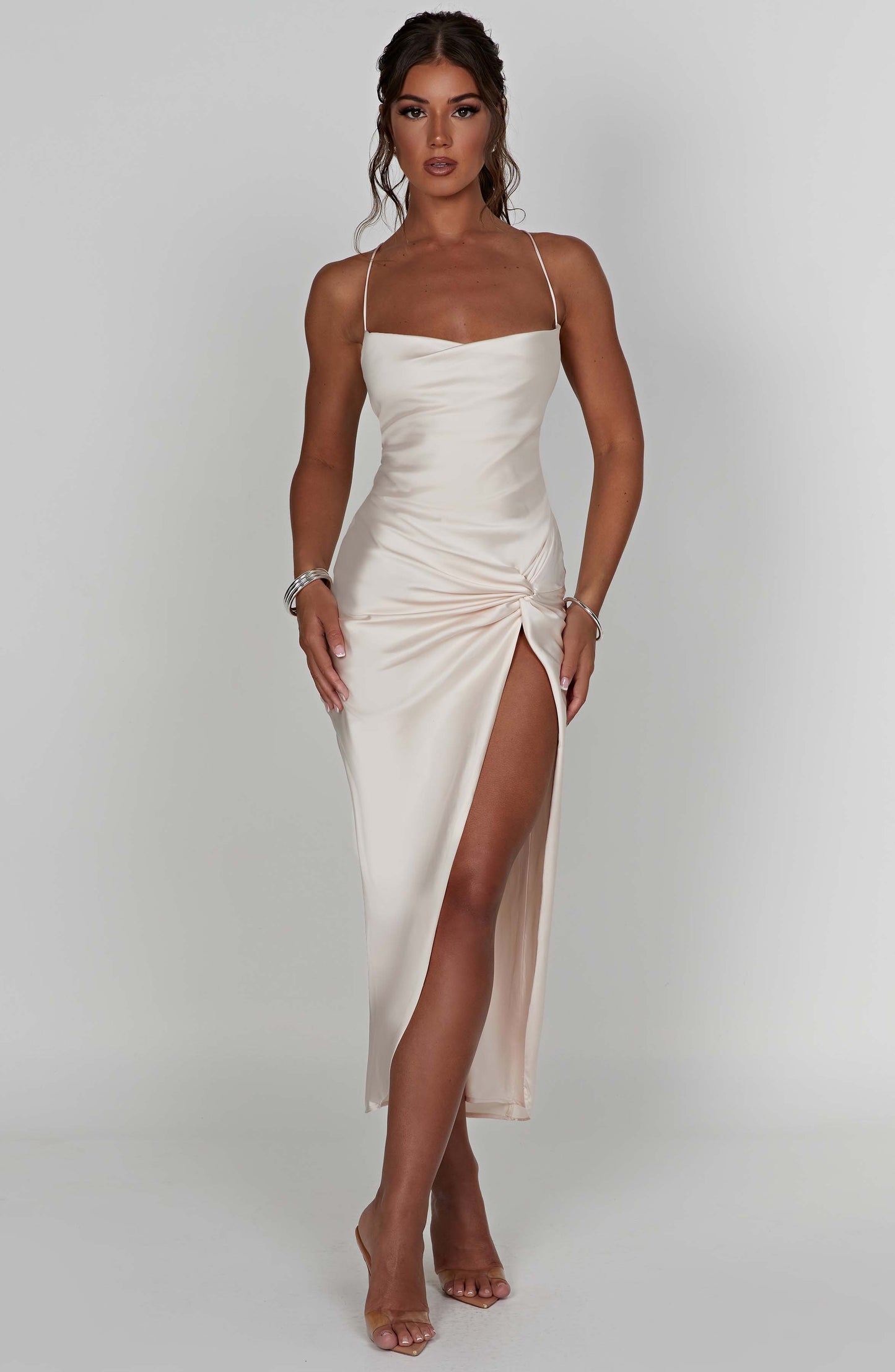 Vestido Midi Jaida - Marfil