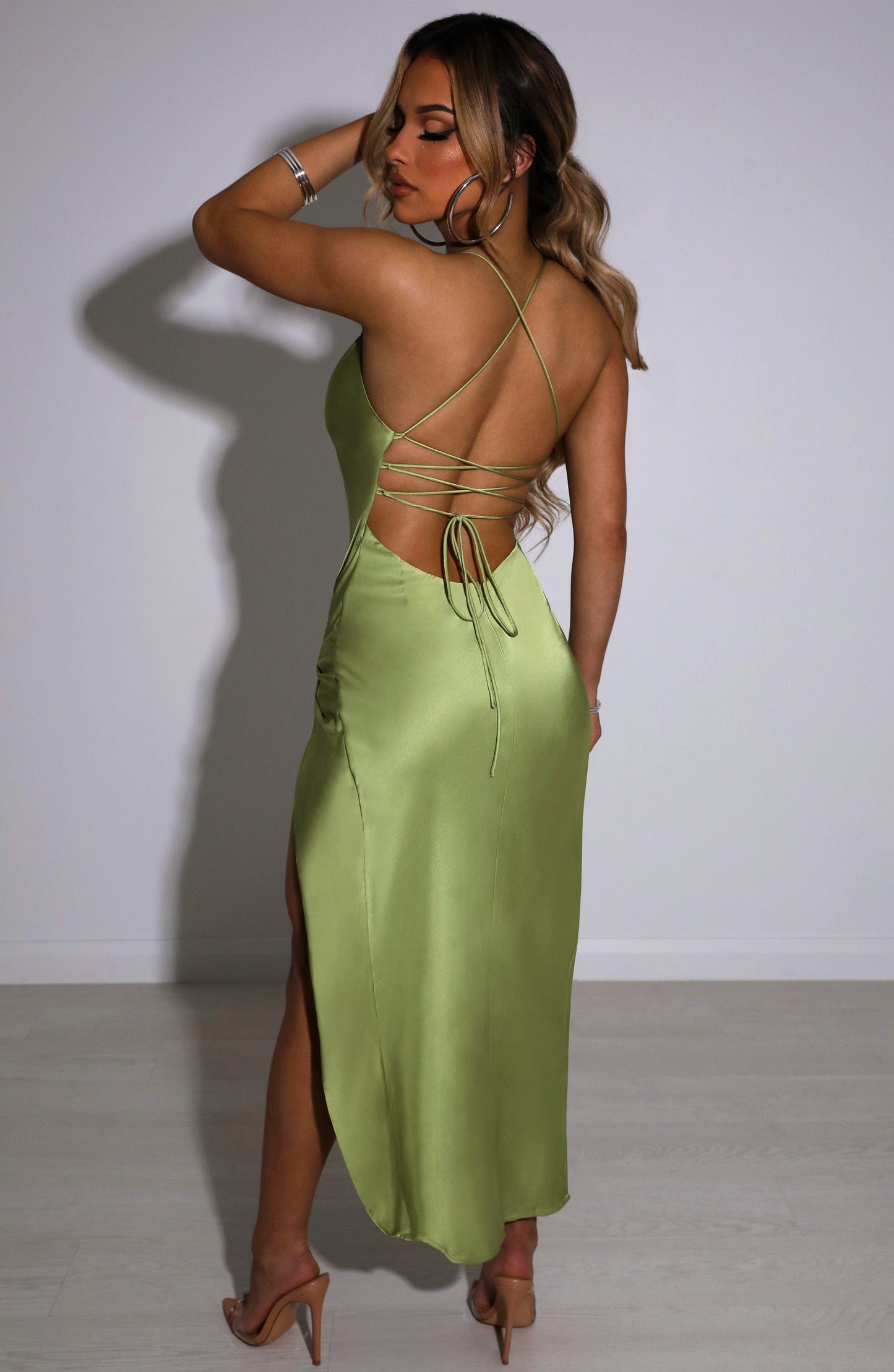 Vestido Midi Jaida - Salvia