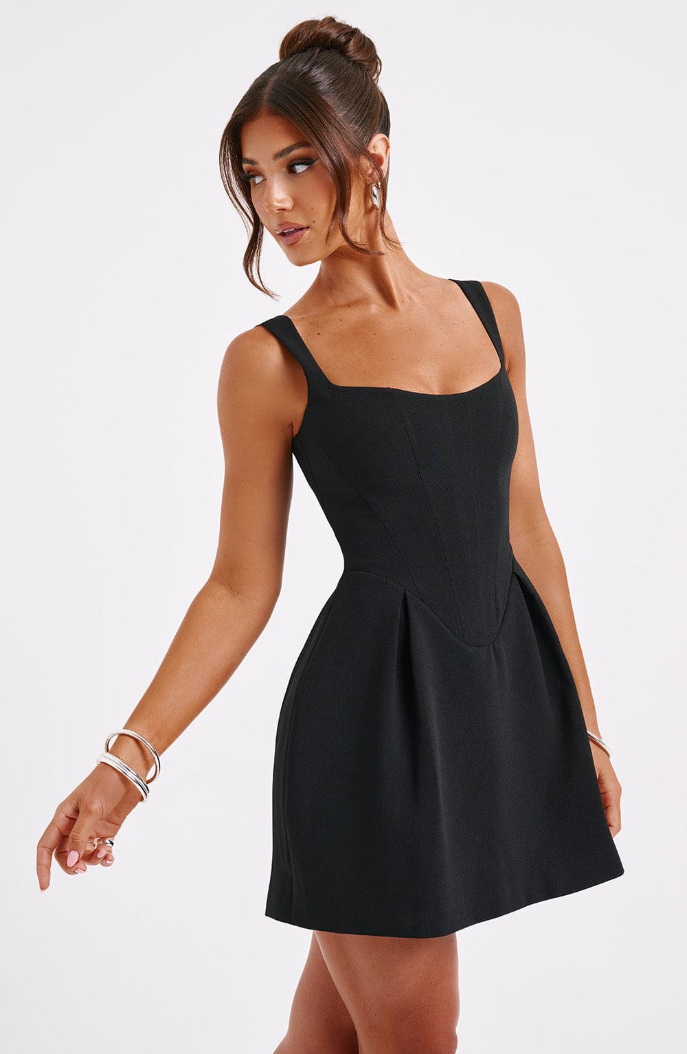 Vestido Mini Janiyah - Negro