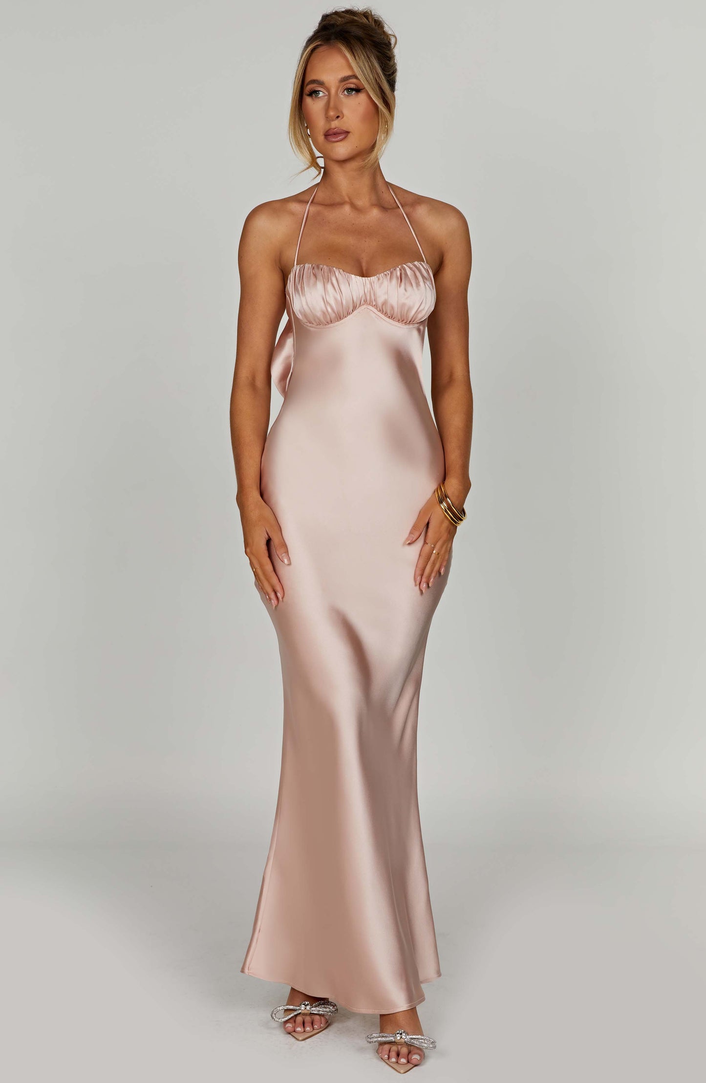 Vestido Maxi Kali - Rosa