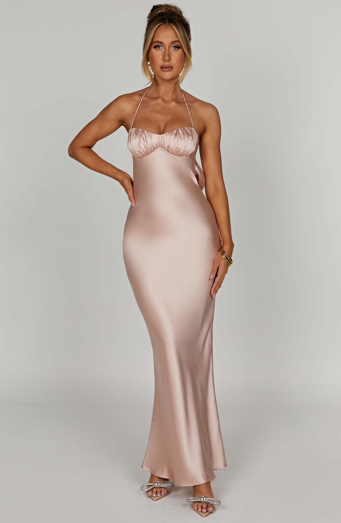 Vestido Maxi Kali - Rosa