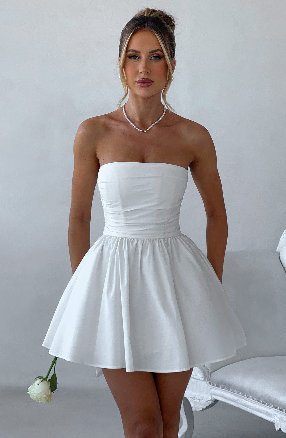 Vestido Mini Katrina - Marfil