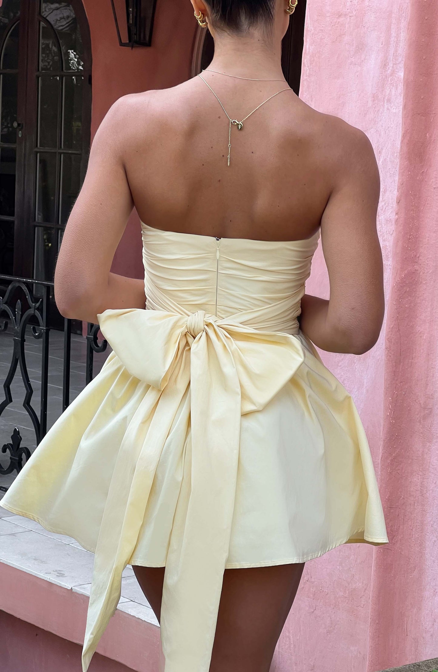 Vestido Mini Katrina - Limón